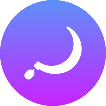 recommend clip art: Sickle Icon