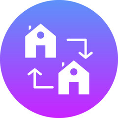 House Exchange Icon