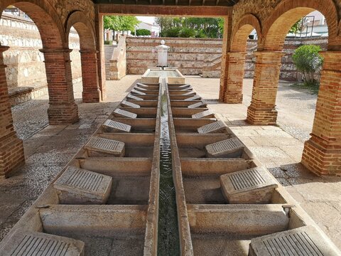 Old laundry of Aracena in the province of Huelva