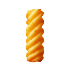 French fries or fried potatoes PNG image of crinkle cut