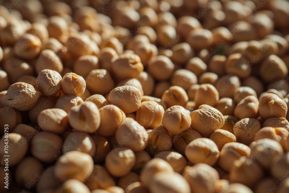 Aufkleber A pile of peanuts stacked on top of each other. Versatile image for various uses