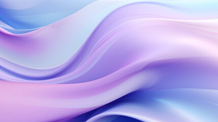stockphoto, Illustration of colorful abstract background with digital lavender and blue shiny wavy surfaces. Shade of violet expressing cheerfulness and calmness.