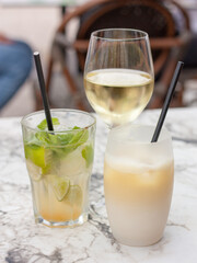 cocktail en terrasse