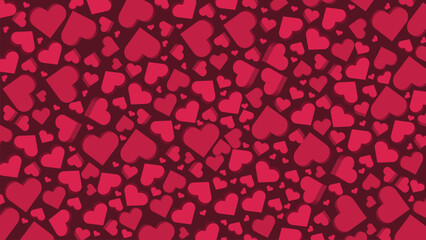 Abstarct lovely valentine love background. This simple creative minimalist background can be used as a banner , poster, or flyer.