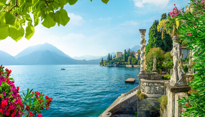 Landscape of Lake Como