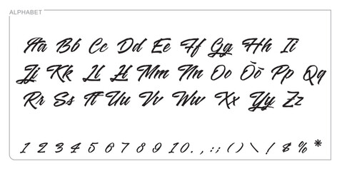 Alphabet Split Monogram, Split Letter Monogram, Alphabet Frame Font. Laser cut template. Initial monogram letters.