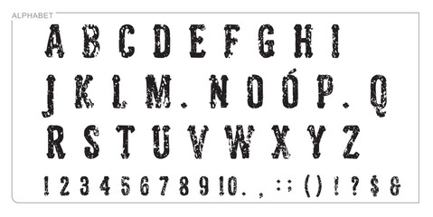 Alphabet Split Monogram, Split Letter Monogram, Alphabet Frame Font. Laser cut template. Initial monogram letters.