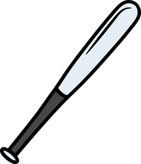Baseball Stick Illustration