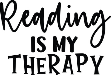 Reading is My Therapy