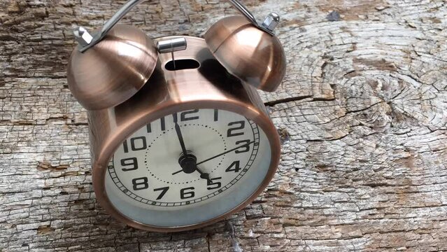 Alarm clock running backwards from 5am