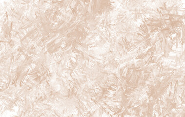 Transparent paint scribbles in natural color