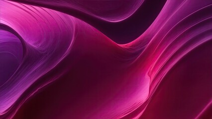 Fototapeta premium Red and Purple 3D waves abstract Background