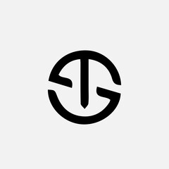 ST logo letter design on luxury background. TS logo monogram initials letter concept. ST icon logo design. TS elegant and Professional letter icon design on background. T S ST TS