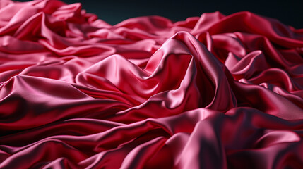 Obraz premium red satin background