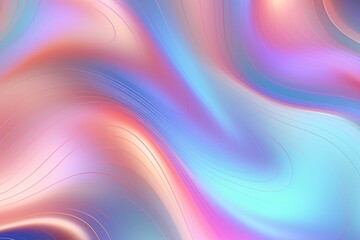 Vibrant neon abstract swirl design background in the style fluid and dynamic art. Fantasy backdrop for mobile,  - obrazy, fototapety, plakaty