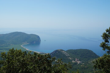 Fototapeta na wymiar montenegro ocean scenery