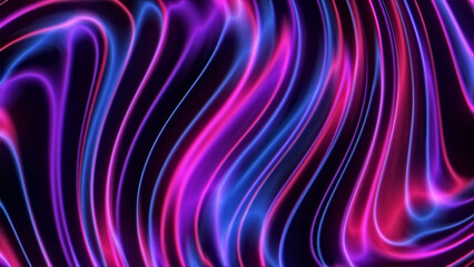 Fractal colorful swirl stripped background