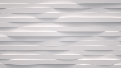 Stripes on the surface. Bright, milky wave abstract background.