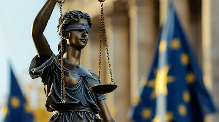 Judicial Cooperation in the European Union - obrazy, fototapety, plakaty