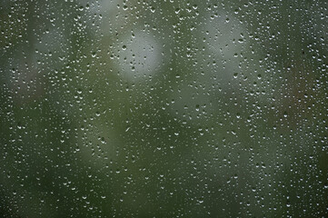 Textur Hintergrund Regentropfen am Fenster