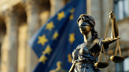Judicial Cooperation in the European Union - obrazy, fototapety, plakaty