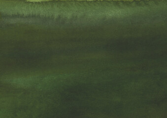 紙の質感のある渋い緑色の水彩の背景素材