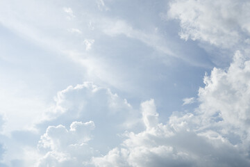 blue sky with cloud, Cloud Background