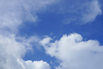 blue sky with cloud, Cloud Background