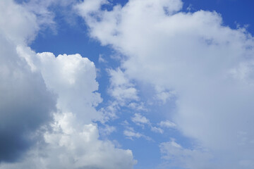 blue sky with cloud, Cloud Background