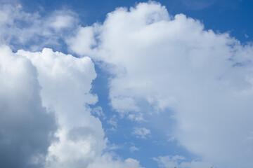 blue sky with cloud, Cloud Background