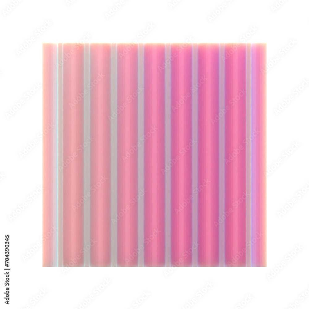 Poster 3d gradient geometric abstract patterned wall shape for your design on an isolated background. 3d re