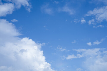 blue sky with cloud, Cloud Background