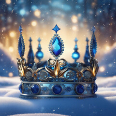 Greeting festive card