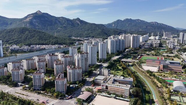 남양주 별내신도시 불암산 수락산 드론 촬영