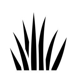 grass silhouettes icon