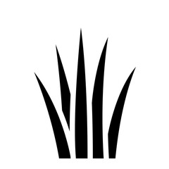 grass silhouettes icon
