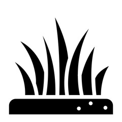 grass silhouettes icon