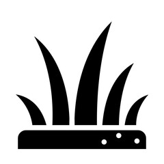 grass silhouettes icon