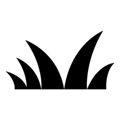 grass silhouettes icon