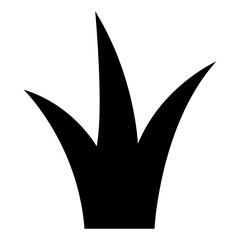 grass silhouettes icon