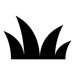 grass silhouettes icon