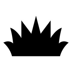 grass silhouettes icon