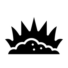 grass silhouettes icon