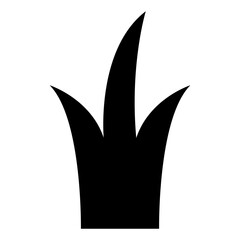 grass silhouettes icon