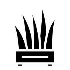 grass silhouettes icon