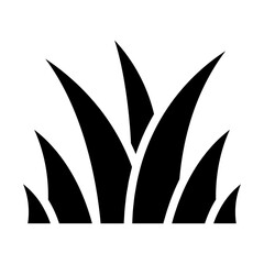 grass silhouettes icon