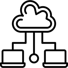 Cloud Computing Icon