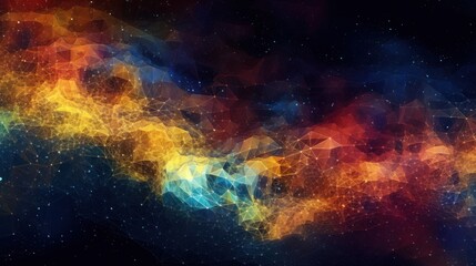 Abstraction, colorful neon background