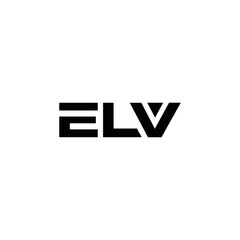ELV logo. E L V design. White ELV letter. ELV, E L V letter logo design. Initial letter ELV letter logo set, linked circle uppercase monogram logo. E L V letter logo vector design.