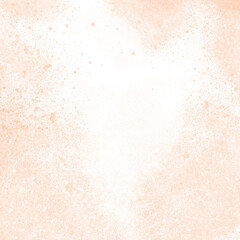 Fototapeta premium Peach color powder explosion